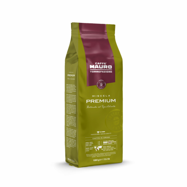 Mauro Premium zrnková káva 1 kg