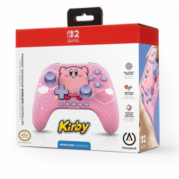 Powera Advantage wireless controller - Kirby Puff