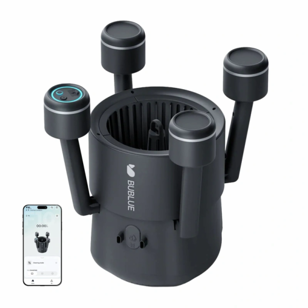 BUBLUE VORTEX V5 – bezdrátový robot na čištění bazénů Bub...