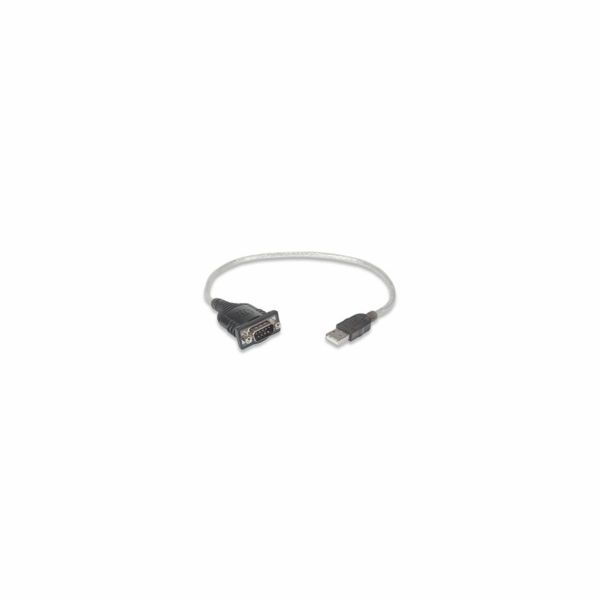 MANHATTAN převodník z USB na sériový port (USB AM / DB9M,...