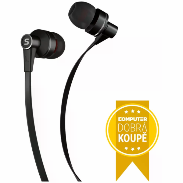 SENCOR SEP 300 MIC BLACK MET SLUCHÁTKA SENCOR