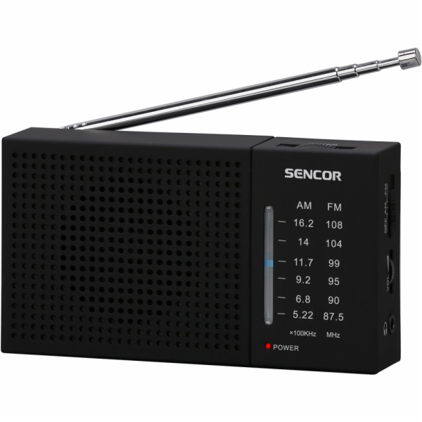 SENCOR SRD 1800 FM/AM PŘENOSNÉ RÁDIO SENCOR