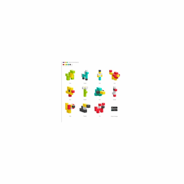 PIXIO-50 magnetická stavebnice