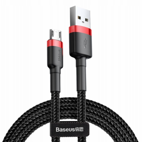 Baseus Cafule 2.4A 1m Micro USB cable (red/black)