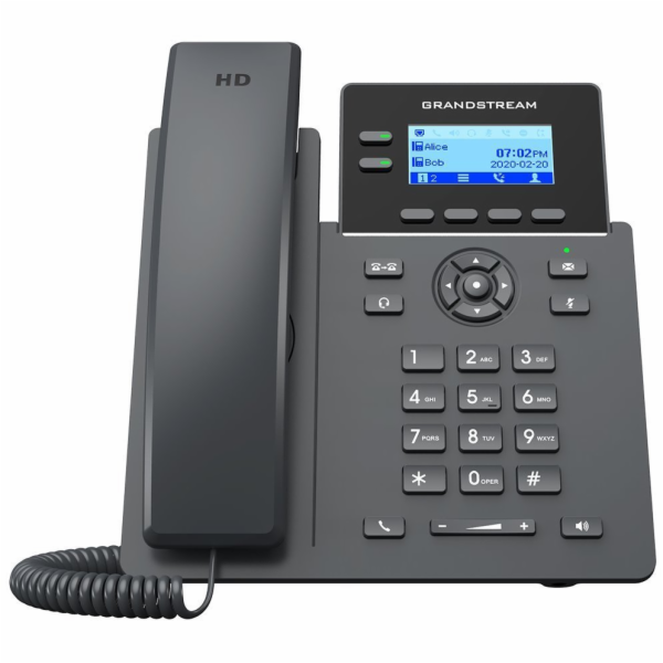 Grandstream GRP2602G VoIP telefon, 4x SIP, grafický podsv...