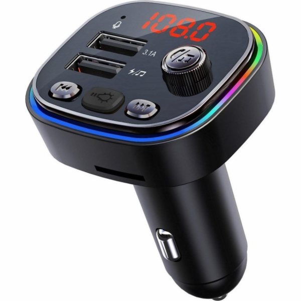 VAKOSS CAR TRANSMITER RGB/FM/BT/USB TC-