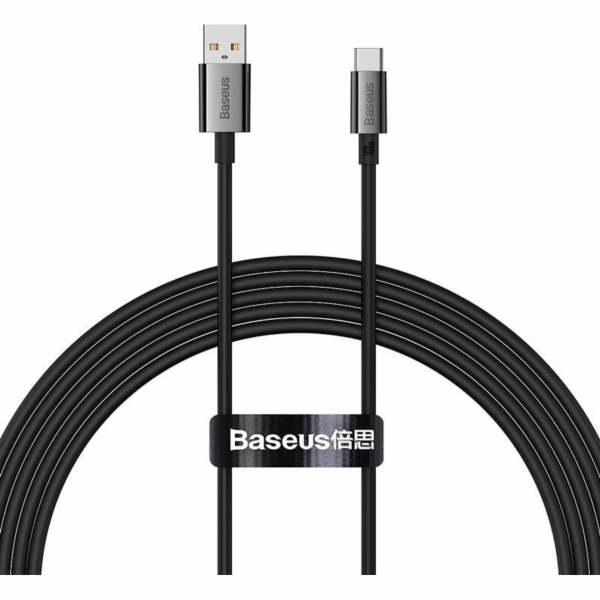 Kabel USB-C Baseus Superior 100W 2m (černý)