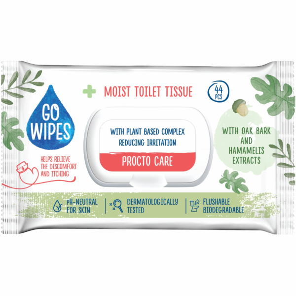 POP WC DREG GOWIPES PROCTO CARE 44 JEDNOTEK