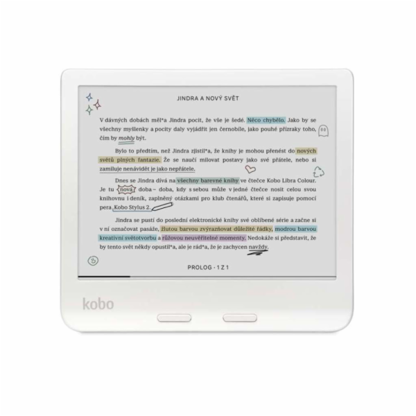 Rakuten Kobo Libra Colour čtečka elektronických knih Doty...