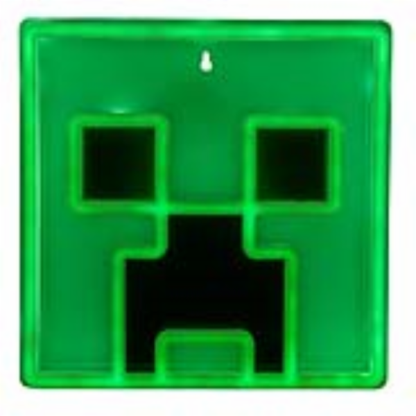 Paladone Minecraft Creeper Wall Mountable LED Neon Light