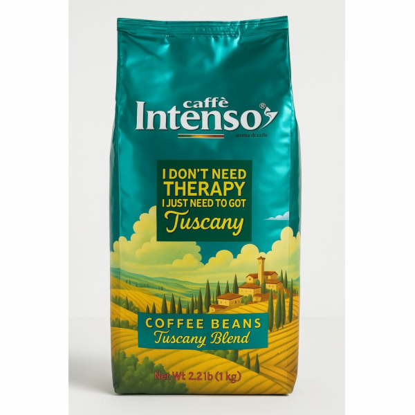 Intenso Tuscany zrnková káva 1 kg