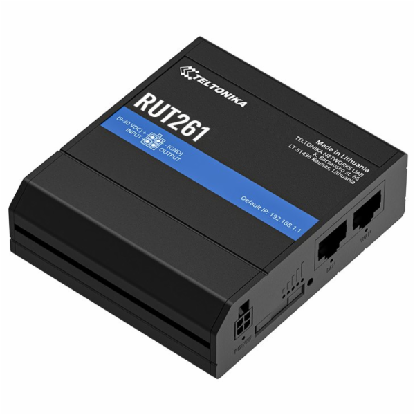Teltonika RUT261 průmyslový router   1x LAN, 1x WAN, 1x S...