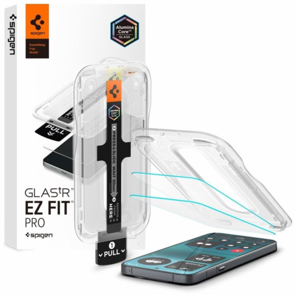 Spigen Tvrzené sklo Glas.TR EZ Fit Pro AC HD 2 ks Nothing...