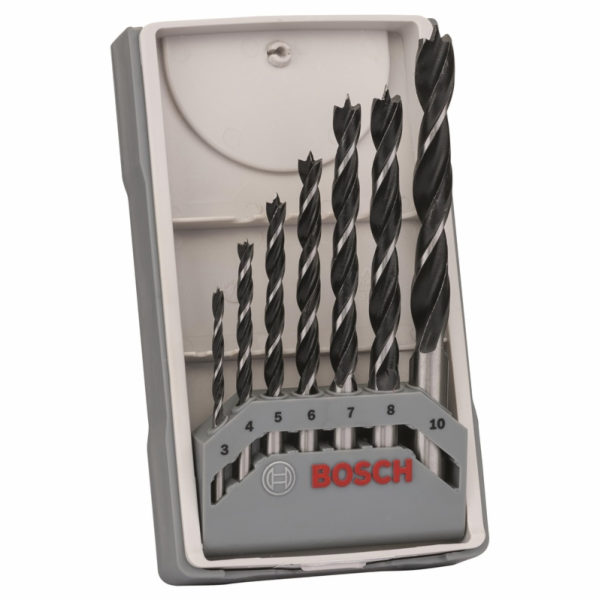 Bosch X-Pro Line sada vrtaku do dreva 7-dilna 3-10mm