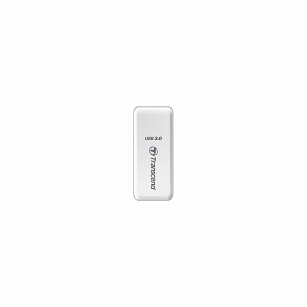 TRANSCEND Card Reader F5, USB 3.0, White