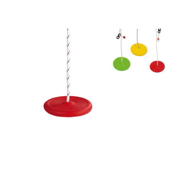 Houpačka dětská disk 27 cm plast