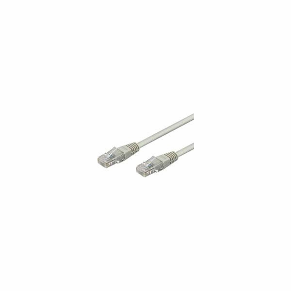 Goobay Patchcord, Cat5e, U/UTP, 3m, šedý (68367)