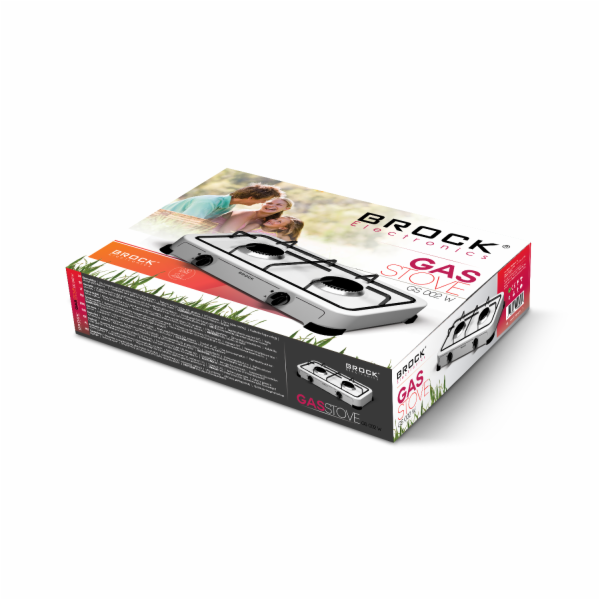 Mini sporák Brock GS 002 W, bílý