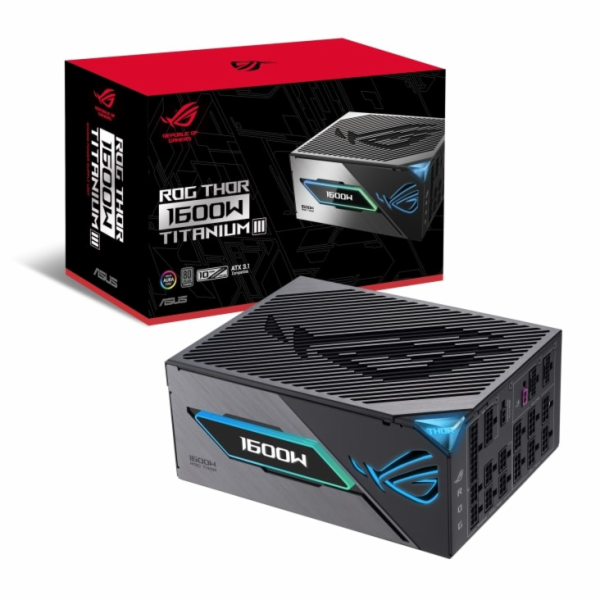 Zdroj ASUS ROG Thor 1600W Titanium III ATX 3.1 - 1600W, 8...