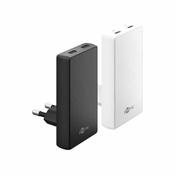 Goobay Nabíječka Dual USB-C PD GaN Fast Charger 90 Flat (...