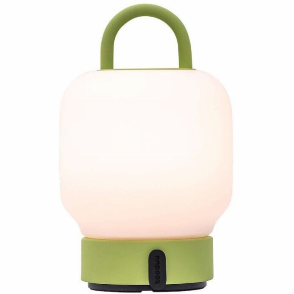 Kooduu Přenosná dobíjecí lampa LOOME, limetkově zelená
