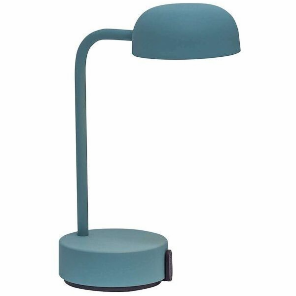 Kooduu Přenosná dobíjecí lampa FOKUS tyrkysová
