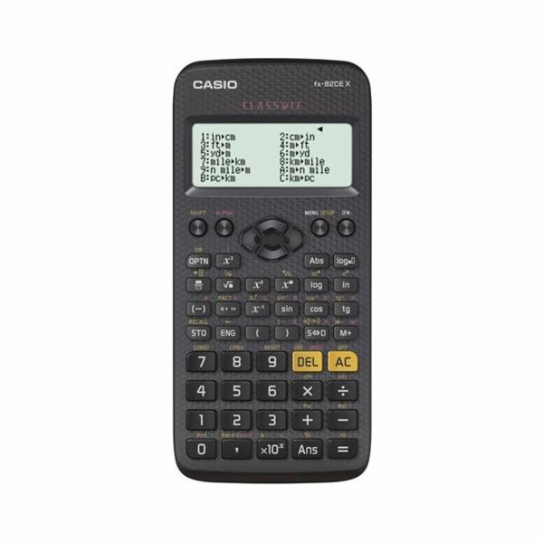 CASIO kalkulačka FX 82 CE X, černá, školní