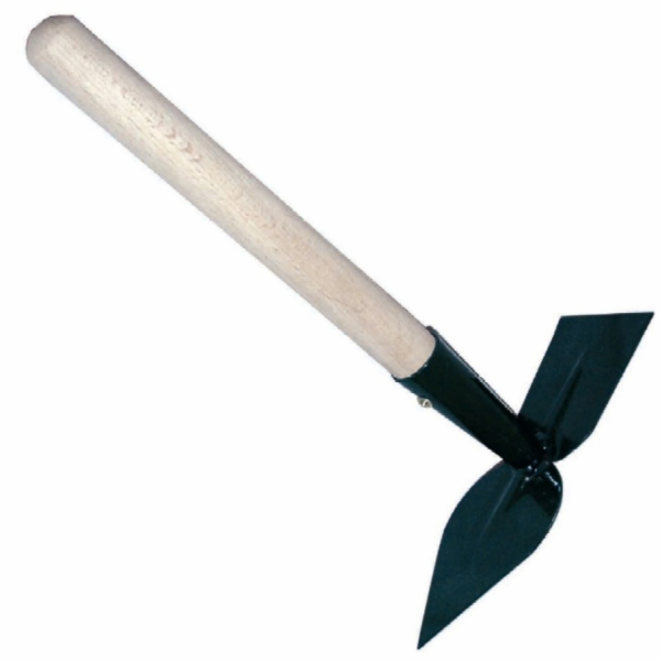 Motyčka špičatá+plochá s násadou 25 cm