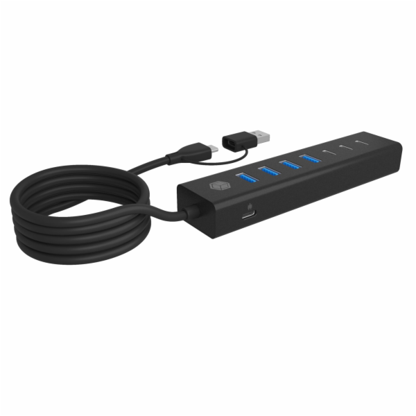 ICY BOX IB-HUB1737-C3  7-Port USB 3.2 Gen 1 Hub