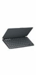 Logitech Keys-To-Go 2 for iPad - Klávesnice - vestavěný kryt - bezdrátový - Bluetooth LE - QWERTY - US mezinárodní - grafit