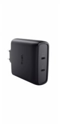 TRUST MAXO 100W 2P USB-C GAN CHARGER BLK