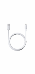 Kabel Baseus Silky USB/Lightning 1m 2.4A bílý