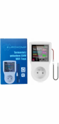 Termostat EUROKOMP E6258 zásuvkový WiFi Tuya