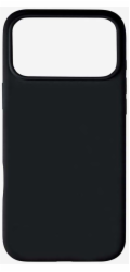 Pomologic CoverCase - Silikonový ochranný kryt kompatibilní s MagSafe pro iPhone 17 Pro Max (černý)