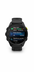 Garmin Forerunner 70 3,05 cm (1.2") AMOLED 43 mm Digitální 390 x 390 px Dotyková obrazovka Černá GPS