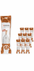 Brabantia PerfectFit pytle na odpadky velikost X 10-12L 200 ks 10x20 138089