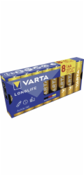 1x8 Varta Longlife AA LR 6  Blister Pack