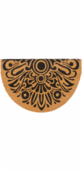Rohožka MagicHome, před dveře, Mandala, kokos/pvc, 40x60 cm