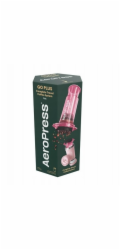 Kávovar AEROPRESS Go Plus s růžovým termohrnkem 475 ml