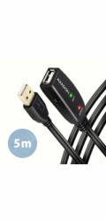 AXAGON ADR-205, USB 2.0 A-M -> A-F aktivní prodlužovací / repeater kabel, 5m