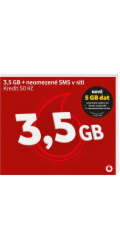 VODAFONE SIM karta na data
