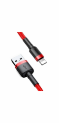 Kabel BASEUS USB Typ AM, Lightning M, 0,5m, červený