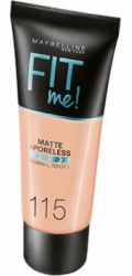 Maybelline Fit Me Liquid Foundation matující make-up na obličej 115 Ivory 30 ml