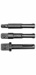 Yato .SDS-PLUS adaptéry pro zásuvky 1/4, 3/8, 1/2 (3 ks) - YT-04686