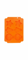 Forma na pečení vánočního cukroví ORION 23x17x1,5cm Orange