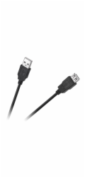 Kabel CABLETECH KPO4013 Eco-Line USB konektor/USB zdířka 1m