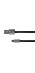 Kabel KRUGER & MATZ KM0331 USB/micro USB 1,8m Black
