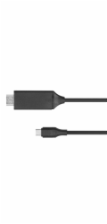Kabel KRUGER & MATZ KM1249 HDMI/USB-C 2m Black