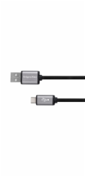 Kabel KRUGER & MATZ KM1240 Basic USB/USB-C 1,8m Black