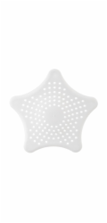 Lapač nečistot do dřezu ORION Star White 16cm
